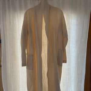 Cream cashmere Restoration Hardware robe
